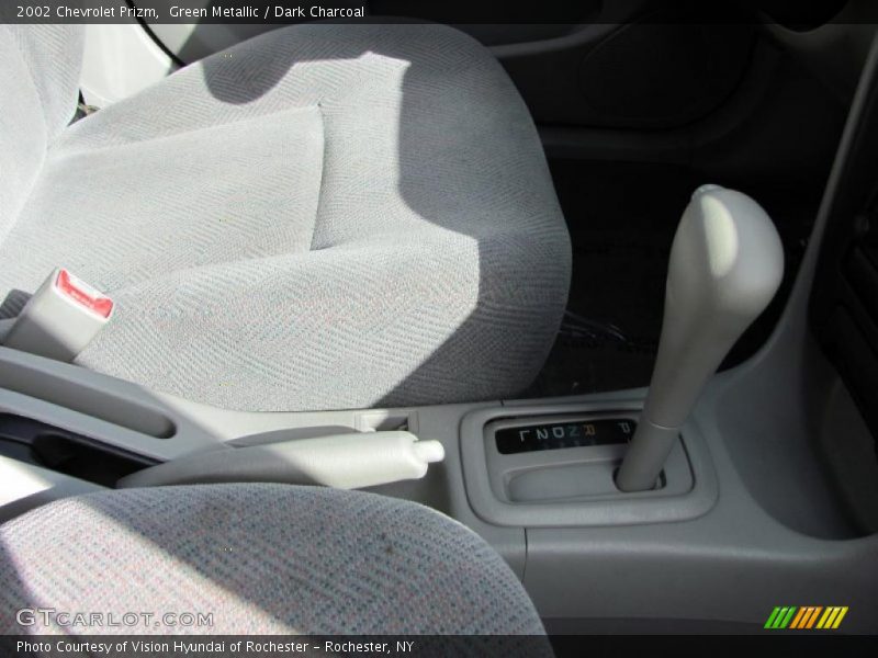 Green Metallic / Dark Charcoal 2002 Chevrolet Prizm