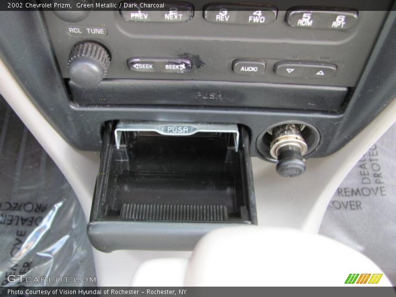 Green Metallic / Dark Charcoal 2002 Chevrolet Prizm