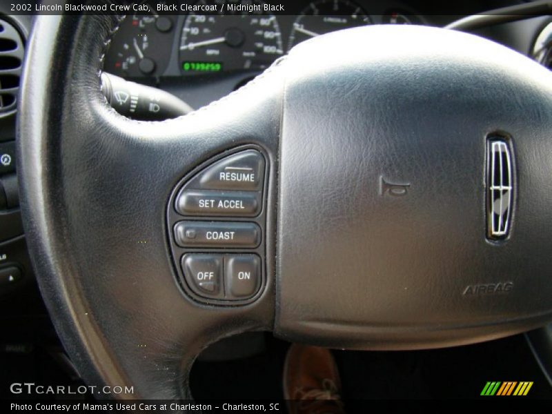 Black Clearcoat / Midnight Black 2002 Lincoln Blackwood Crew Cab