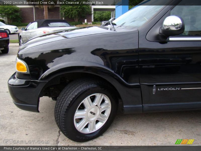 Black Clearcoat / Midnight Black 2002 Lincoln Blackwood Crew Cab