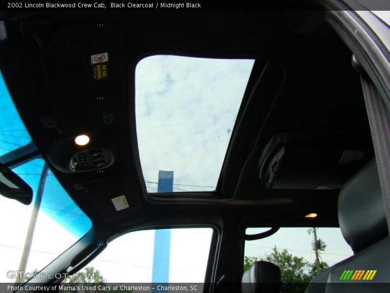 Black Clearcoat / Midnight Black 2002 Lincoln Blackwood Crew Cab