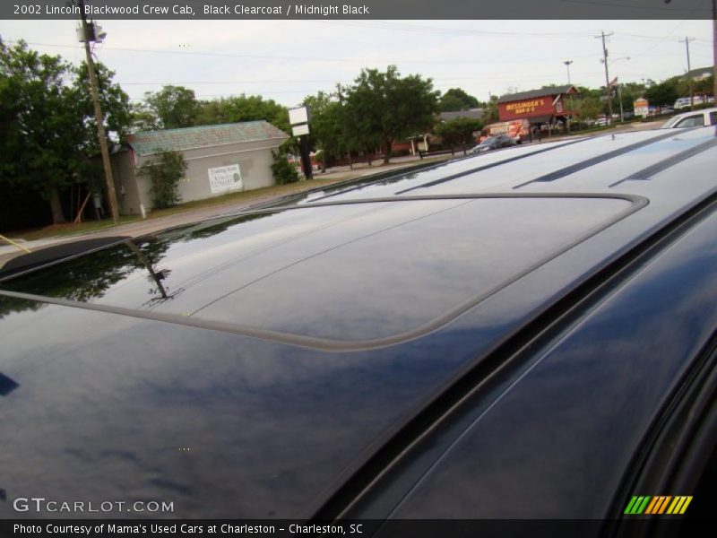 Black Clearcoat / Midnight Black 2002 Lincoln Blackwood Crew Cab