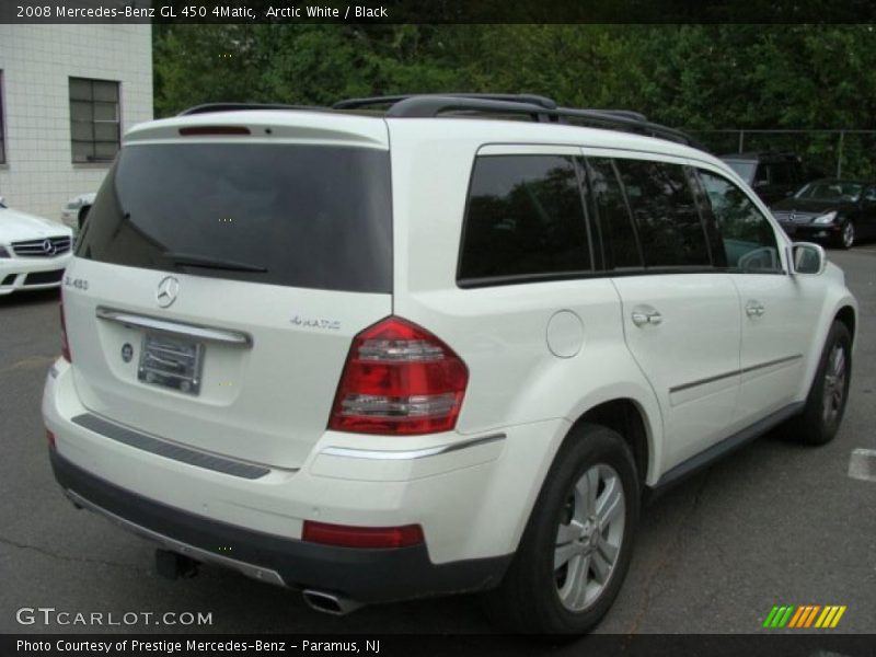 Arctic White / Black 2008 Mercedes-Benz GL 450 4Matic