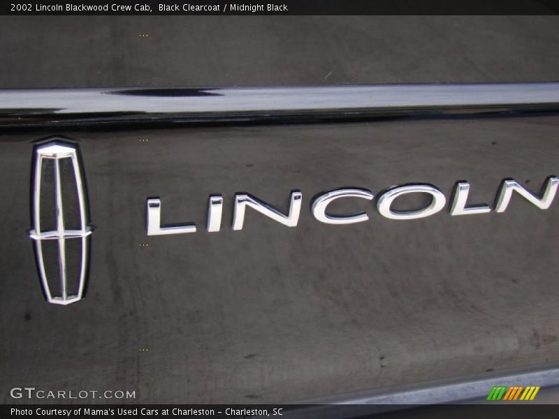 Black Clearcoat / Midnight Black 2002 Lincoln Blackwood Crew Cab