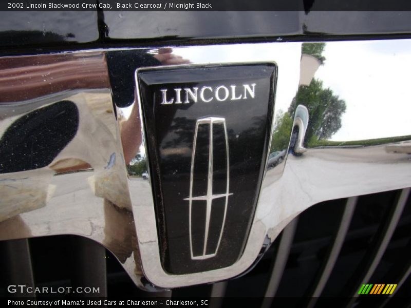 Black Clearcoat / Midnight Black 2002 Lincoln Blackwood Crew Cab