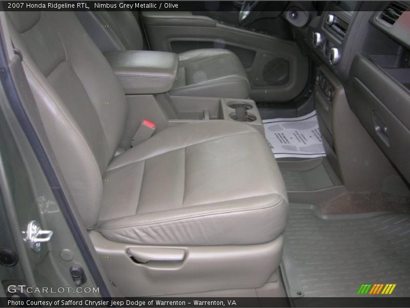Nimbus Grey Metallic / Olive 2007 Honda Ridgeline RTL
