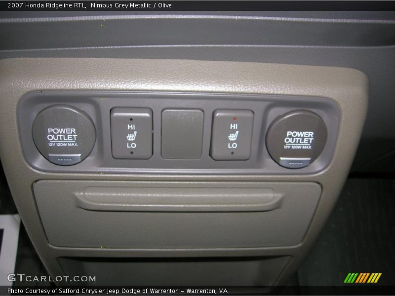 Nimbus Grey Metallic / Olive 2007 Honda Ridgeline RTL