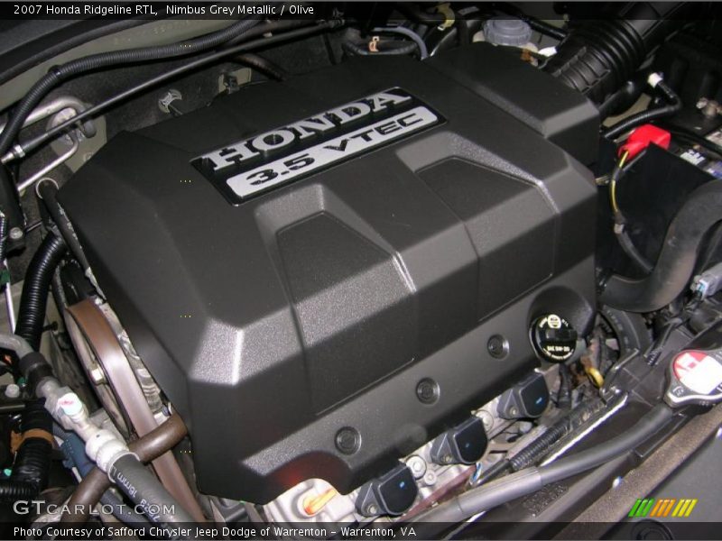 Nimbus Grey Metallic / Olive 2007 Honda Ridgeline RTL