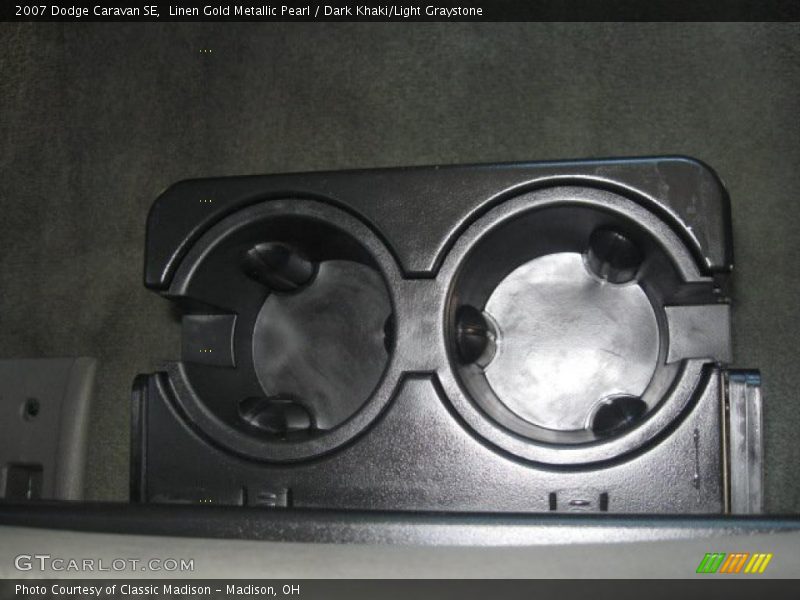 Linen Gold Metallic Pearl / Dark Khaki/Light Graystone 2007 Dodge Caravan SE