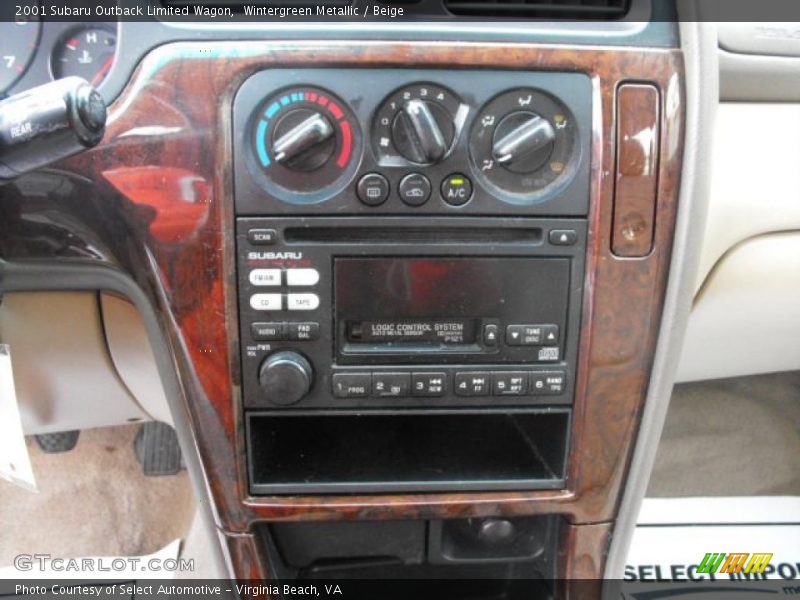 Wintergreen Metallic / Beige 2001 Subaru Outback Limited Wagon