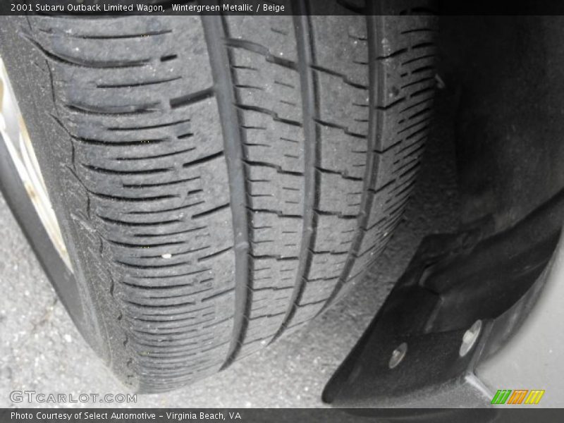 Wintergreen Metallic / Beige 2001 Subaru Outback Limited Wagon