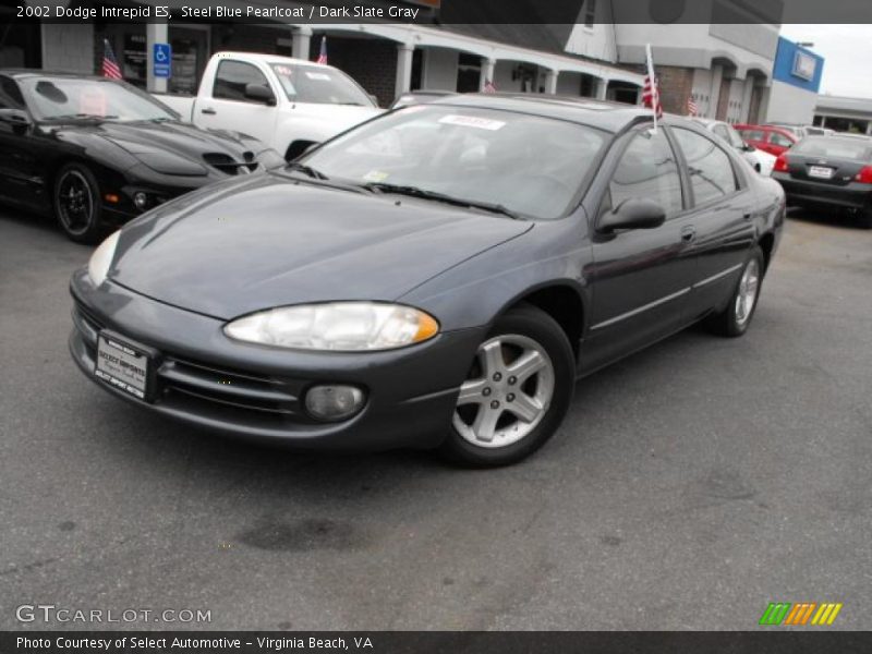 Steel Blue Pearlcoat / Dark Slate Gray 2002 Dodge Intrepid ES