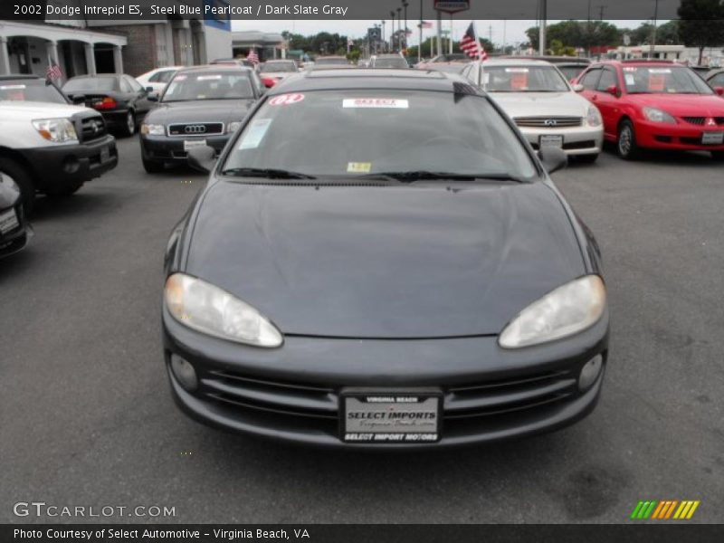 Steel Blue Pearlcoat / Dark Slate Gray 2002 Dodge Intrepid ES