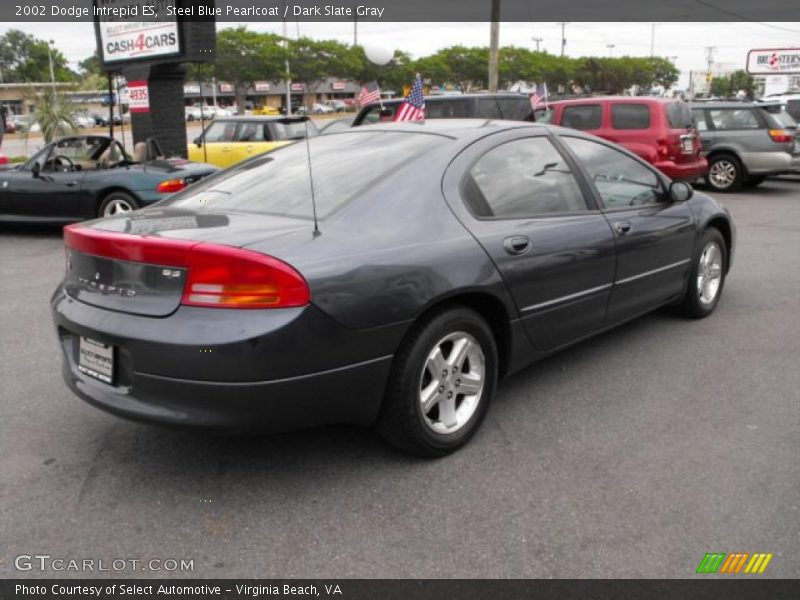 Steel Blue Pearlcoat / Dark Slate Gray 2002 Dodge Intrepid ES