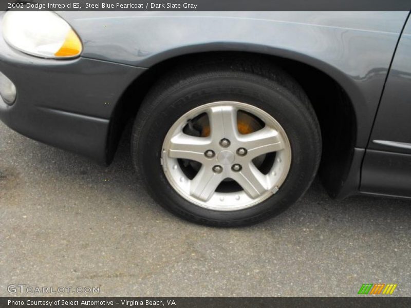 Steel Blue Pearlcoat / Dark Slate Gray 2002 Dodge Intrepid ES