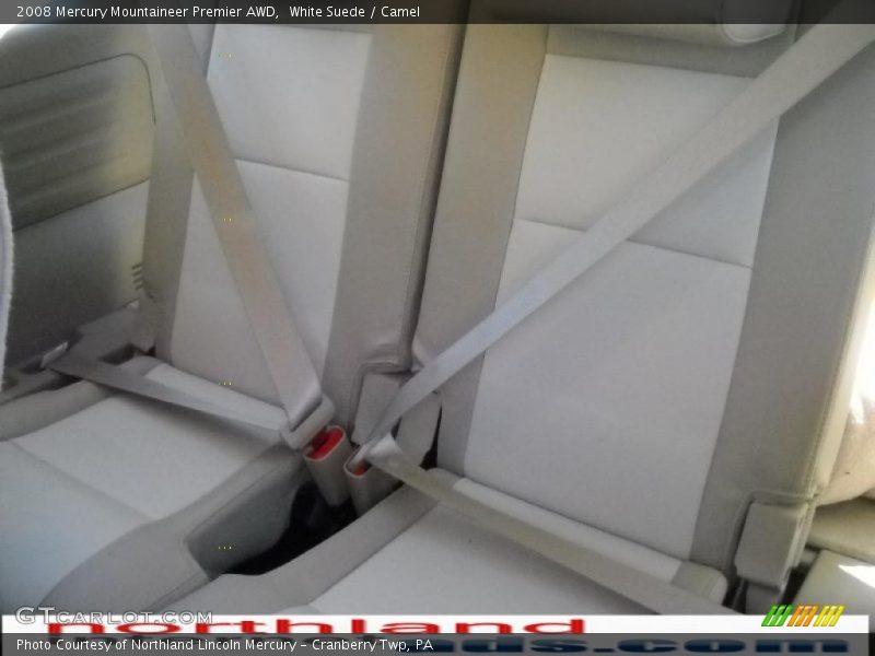 White Suede / Camel 2008 Mercury Mountaineer Premier AWD
