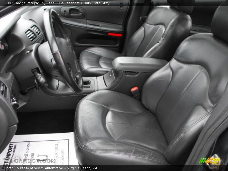 Steel Blue Pearlcoat / Dark Slate Gray 2002 Dodge Intrepid ES