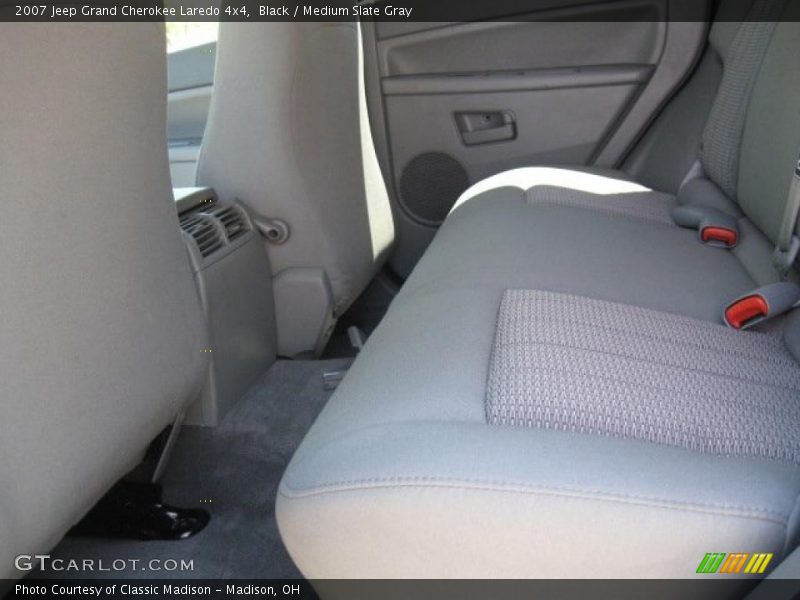 Black / Medium Slate Gray 2007 Jeep Grand Cherokee Laredo 4x4
