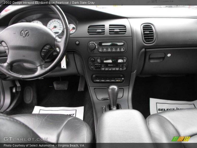 Steel Blue Pearlcoat / Dark Slate Gray 2002 Dodge Intrepid ES