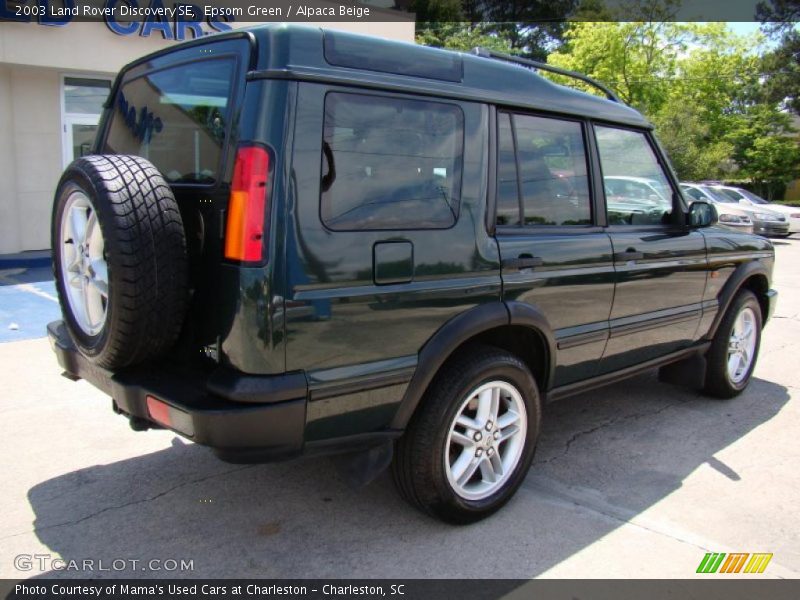 Epsom Green / Alpaca Beige 2003 Land Rover Discovery SE