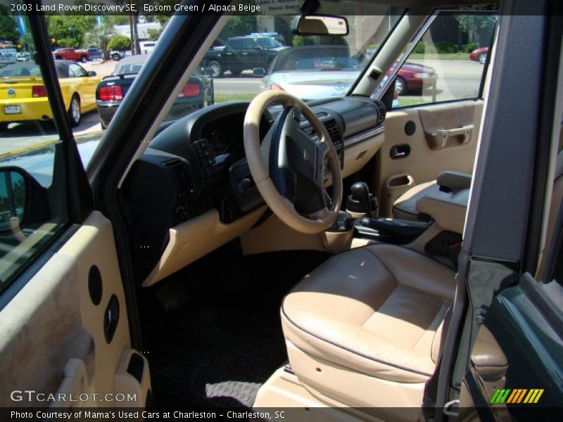 Epsom Green / Alpaca Beige 2003 Land Rover Discovery SE