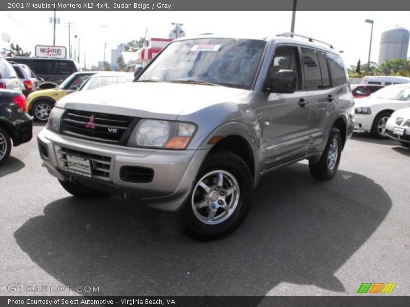Sudan Beige / Gray 2001 Mitsubishi Montero XLS 4x4