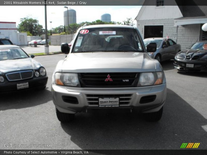 Sudan Beige / Gray 2001 Mitsubishi Montero XLS 4x4
