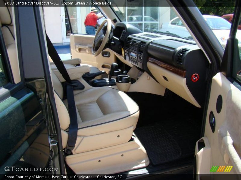Epsom Green / Alpaca Beige 2003 Land Rover Discovery SE