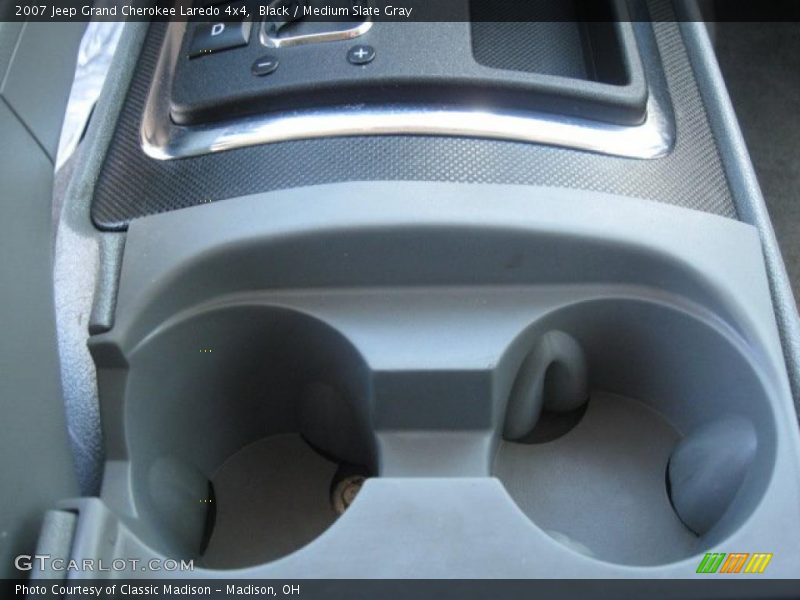 Black / Medium Slate Gray 2007 Jeep Grand Cherokee Laredo 4x4