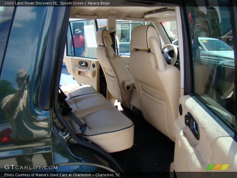 Epsom Green / Alpaca Beige 2003 Land Rover Discovery SE