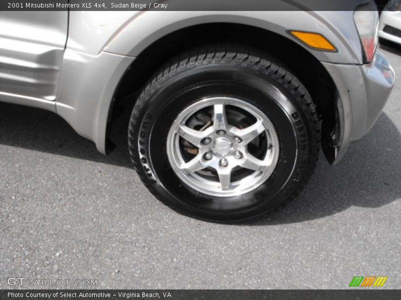 Sudan Beige / Gray 2001 Mitsubishi Montero XLS 4x4