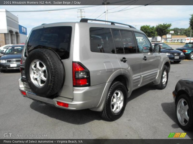 Sudan Beige / Gray 2001 Mitsubishi Montero XLS 4x4