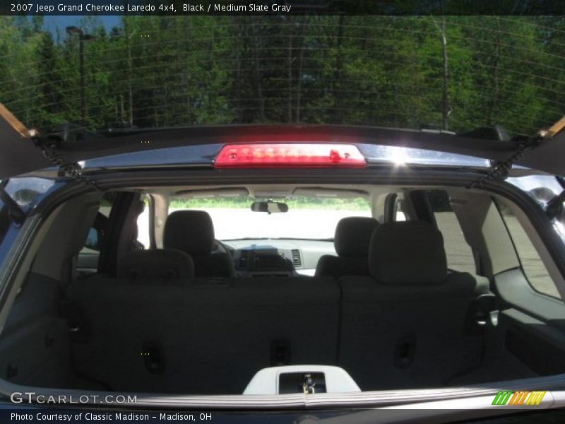 Black / Medium Slate Gray 2007 Jeep Grand Cherokee Laredo 4x4