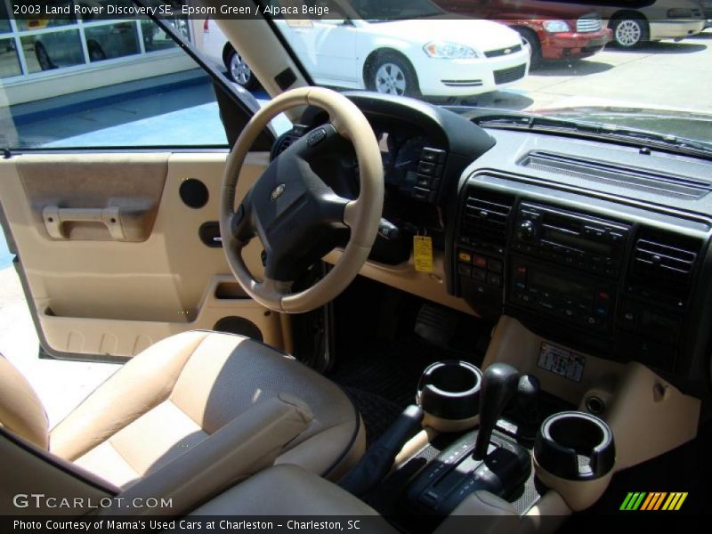 Epsom Green / Alpaca Beige 2003 Land Rover Discovery SE