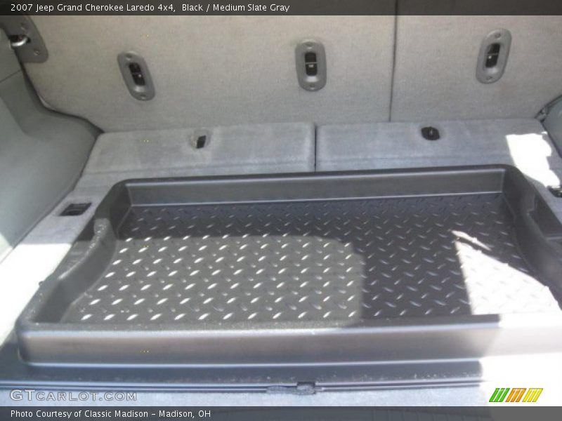 Black / Medium Slate Gray 2007 Jeep Grand Cherokee Laredo 4x4