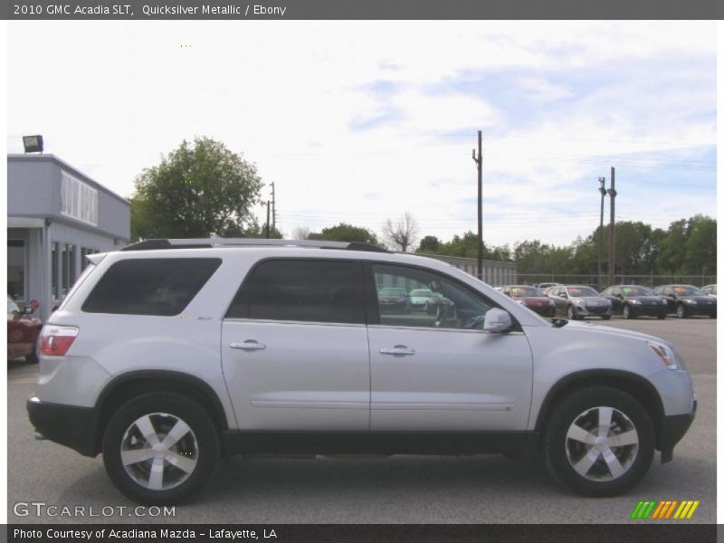 Quicksilver Metallic / Ebony 2010 GMC Acadia SLT