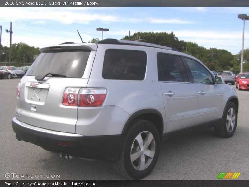 Quicksilver Metallic / Ebony 2010 GMC Acadia SLT