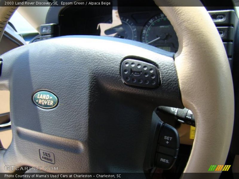 Epsom Green / Alpaca Beige 2003 Land Rover Discovery SE