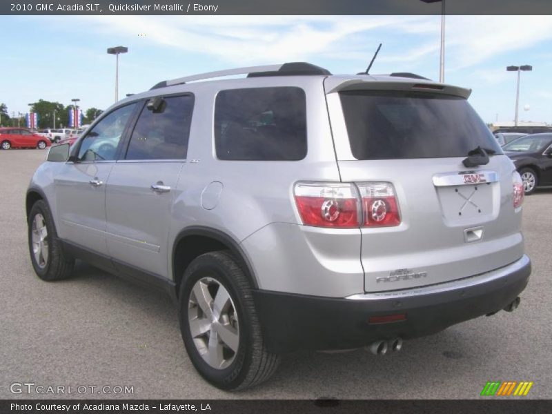 Quicksilver Metallic / Ebony 2010 GMC Acadia SLT