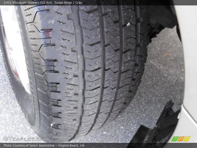 Sudan Beige / Gray 2001 Mitsubishi Montero XLS 4x4