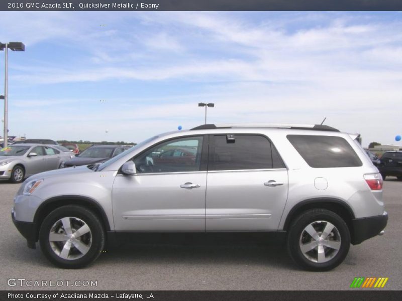 Quicksilver Metallic / Ebony 2010 GMC Acadia SLT