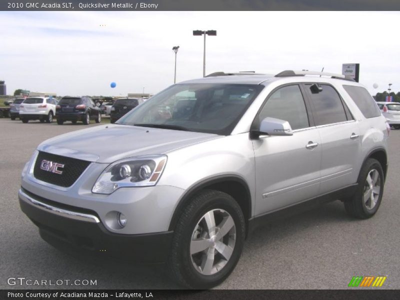 Quicksilver Metallic / Ebony 2010 GMC Acadia SLT