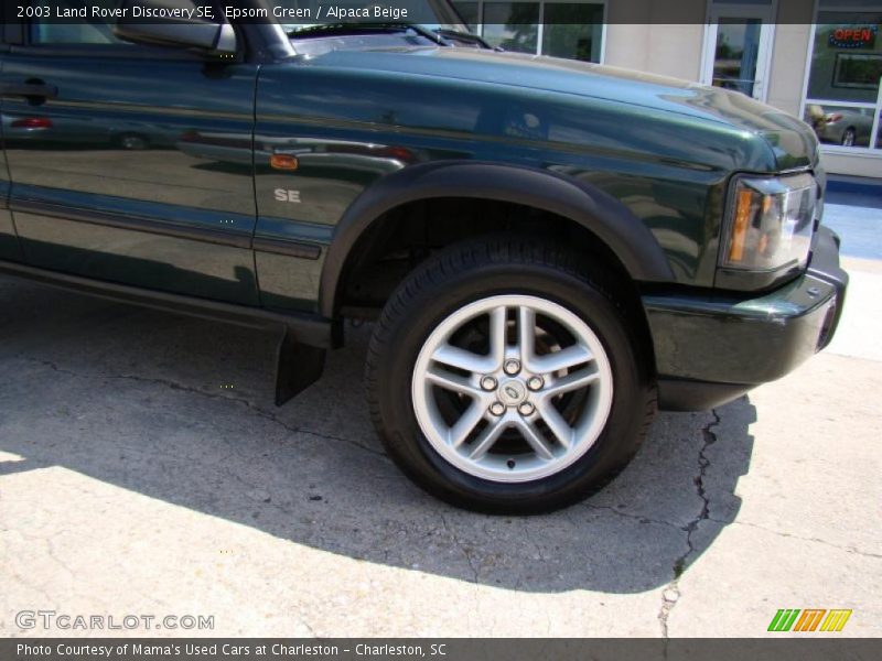 Epsom Green / Alpaca Beige 2003 Land Rover Discovery SE