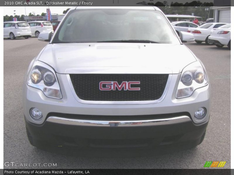 Quicksilver Metallic / Ebony 2010 GMC Acadia SLT