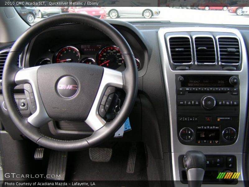 Quicksilver Metallic / Ebony 2010 GMC Acadia SLT