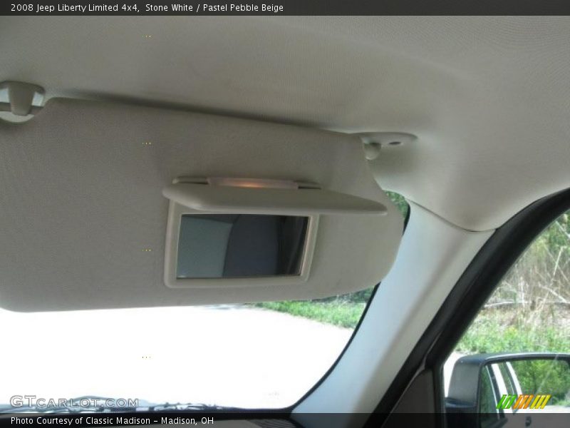 Stone White / Pastel Pebble Beige 2008 Jeep Liberty Limited 4x4