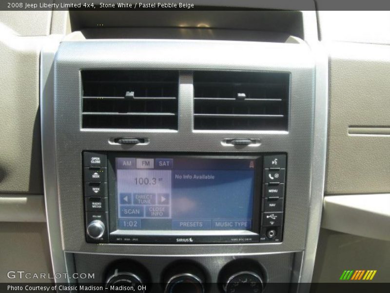 Stone White / Pastel Pebble Beige 2008 Jeep Liberty Limited 4x4