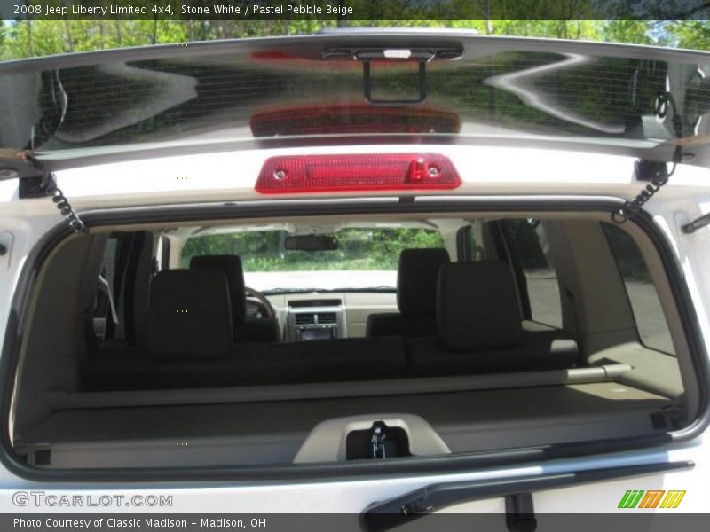 Stone White / Pastel Pebble Beige 2008 Jeep Liberty Limited 4x4