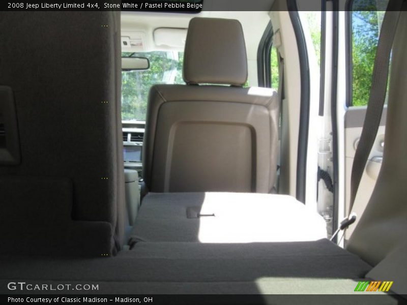 Stone White / Pastel Pebble Beige 2008 Jeep Liberty Limited 4x4