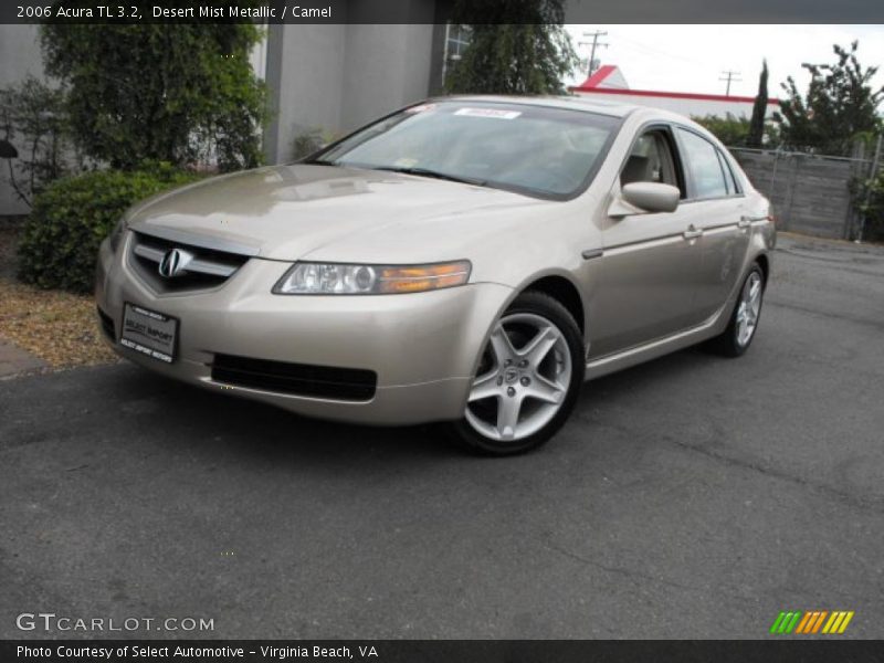 Desert Mist Metallic / Camel 2006 Acura TL 3.2